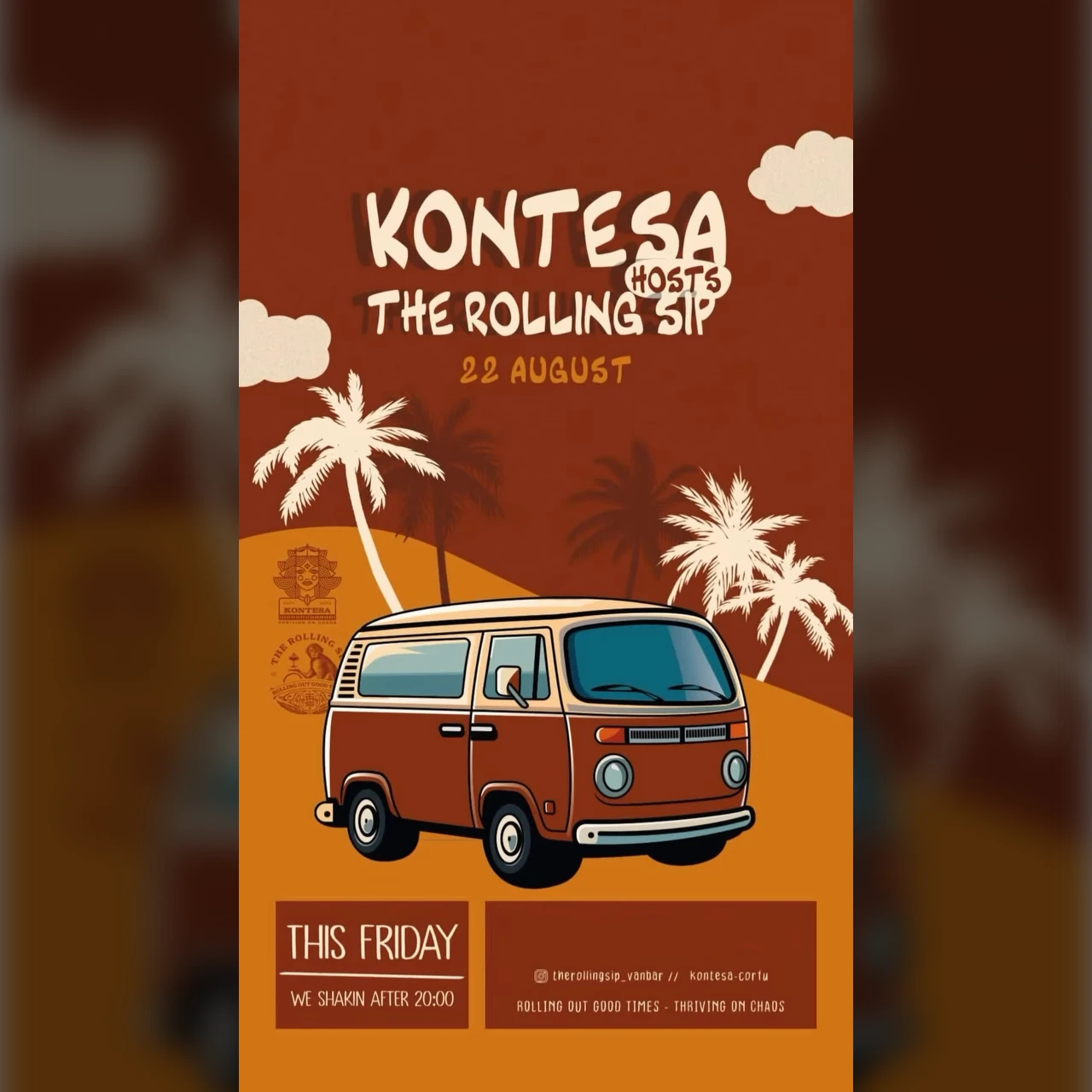 Kontesa Hosts The Rolling Sip